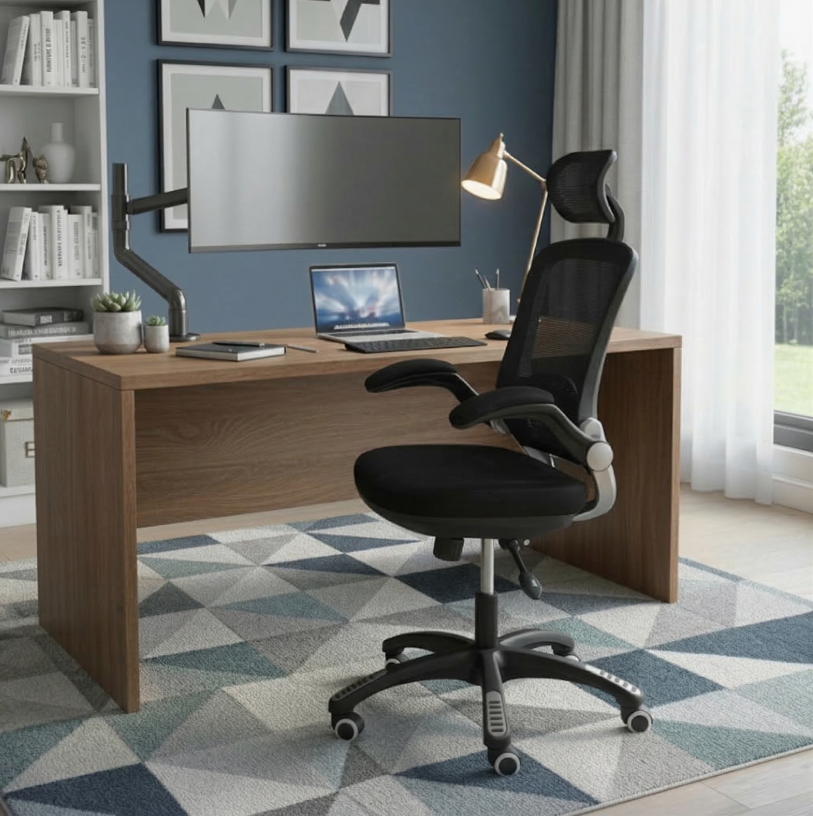 Ergonomic Office Chair with Headrest